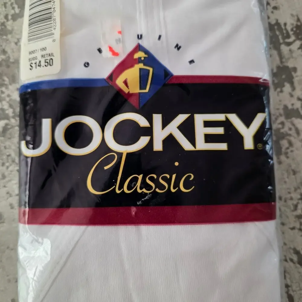 Jockey Classic Men's White Brief Underwear Package of 3 Size 36